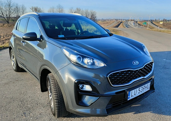 Kia Sportage cena 72500 przebieg: 96000, rok produkcji 2018 z Lublin małe 232